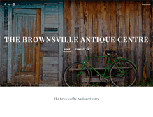 Tablet Screenshot of brownsvilleantiques.com